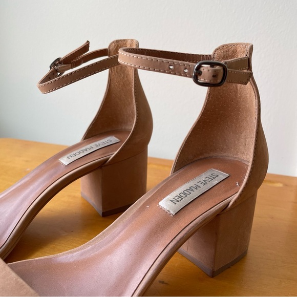 Steve Madden Leather Sandals - Block Heel - Picture 8 of 11